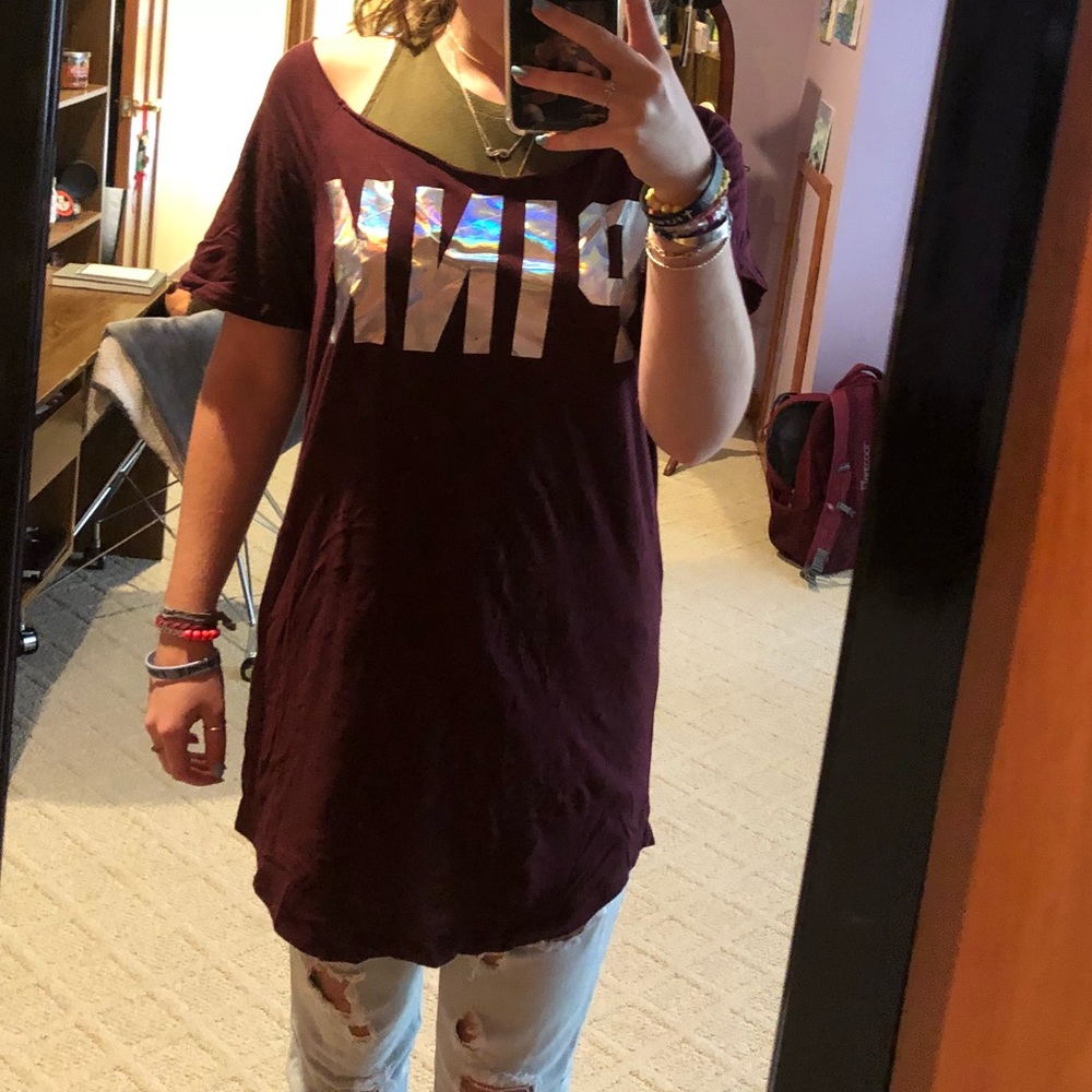 Pink sleep shirt